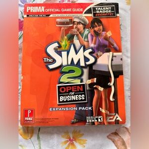Prima The Sims 2: Open for Business Expansion Pack Official Game Guide - Orange